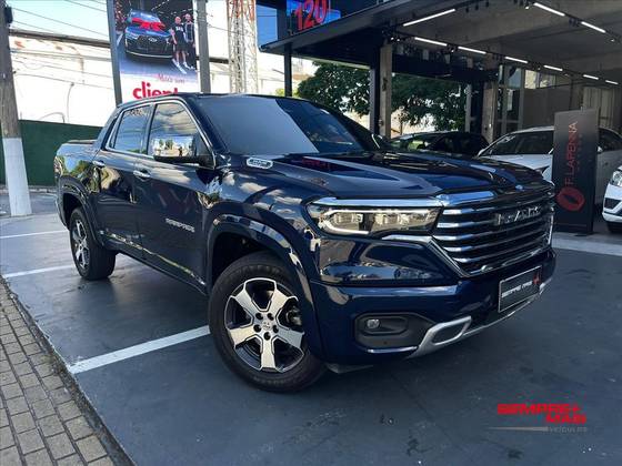 RAM RAMPAGE 2.0 HURRICANE 4 TURBO GASOLINA LARAMIE 4X4 AUTOMÁTICO